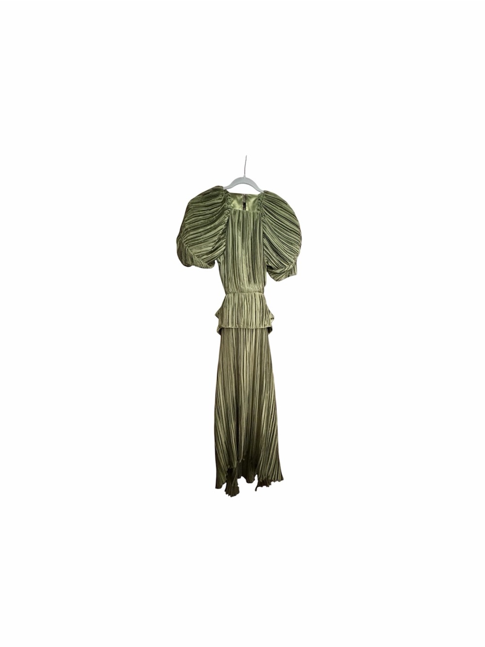 Cult Giai Pleated Nadira Dress Cypress Metallic - Picture 13 of 16